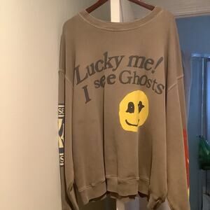 Camp flog gnaw kids see ghost size xxl 2xl crewneck sweatshirt rare light wear s